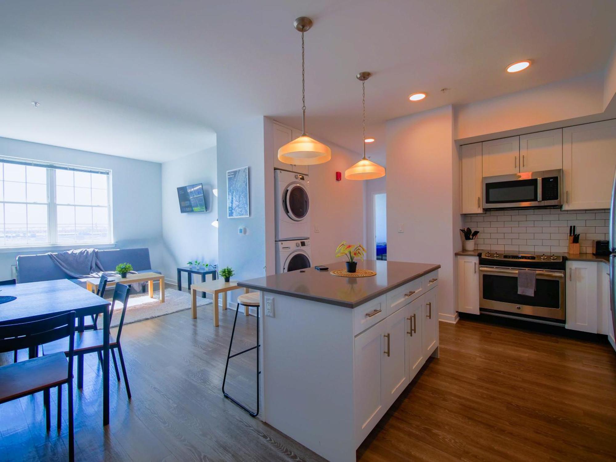 Mins To Nyc, Exceptional Modern 2Bedroom Apt Jersey City Kültér fotó